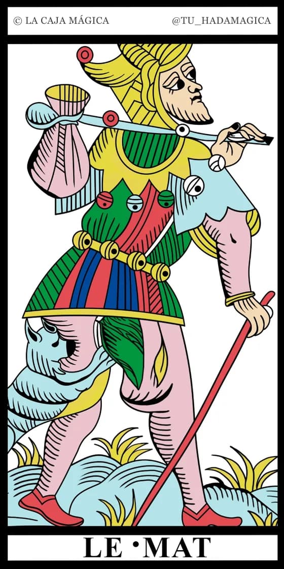 El Loco — Tarot de Marsella